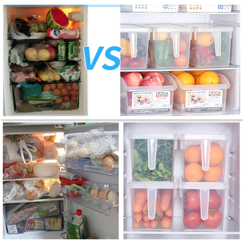 Transparent Refrigerators Organizers