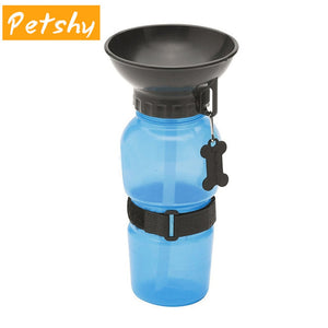 500ml Drinking Water Bottle for Pet Portable Travel Outdoor Dispenser
