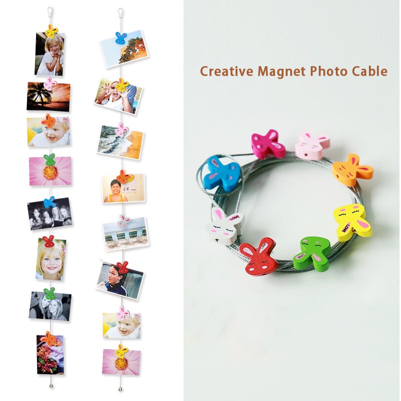 1.5/3M Magnetic Cable Photo Frame Banner