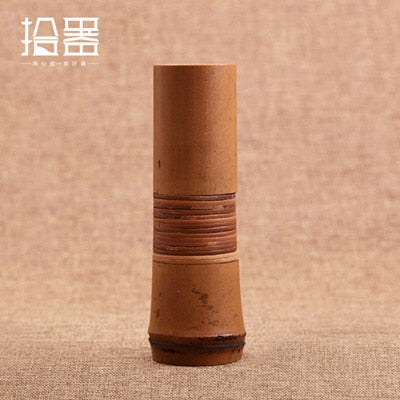 Vintage Style Bamboo Vase