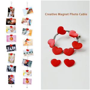 1.5/3M Magnetic Cable Photo Frame Banner