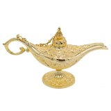 Metal Golden Aladdin Magic Lamp Pot