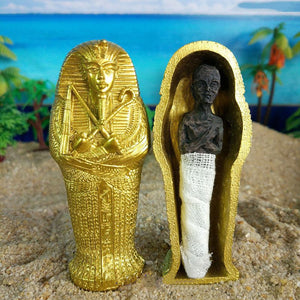 Resin Egypt Mummy Miniature Figurine Model