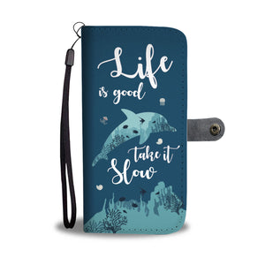 Dolphin Wallet Phone Case