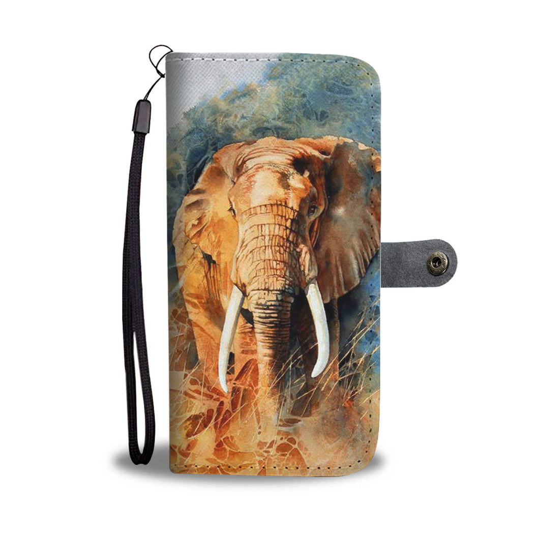 Amazing Elephant Wallet Phone Case