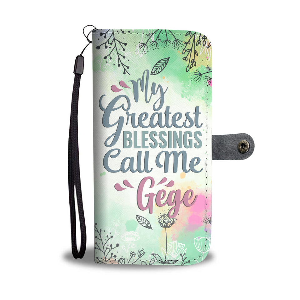 Gege/Grandmother Wallet Phone Case