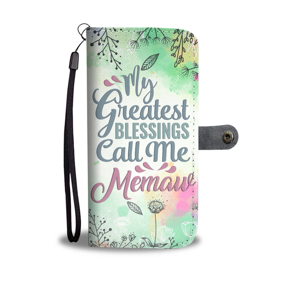 Memaw/Grandmother Wallet Phone Case