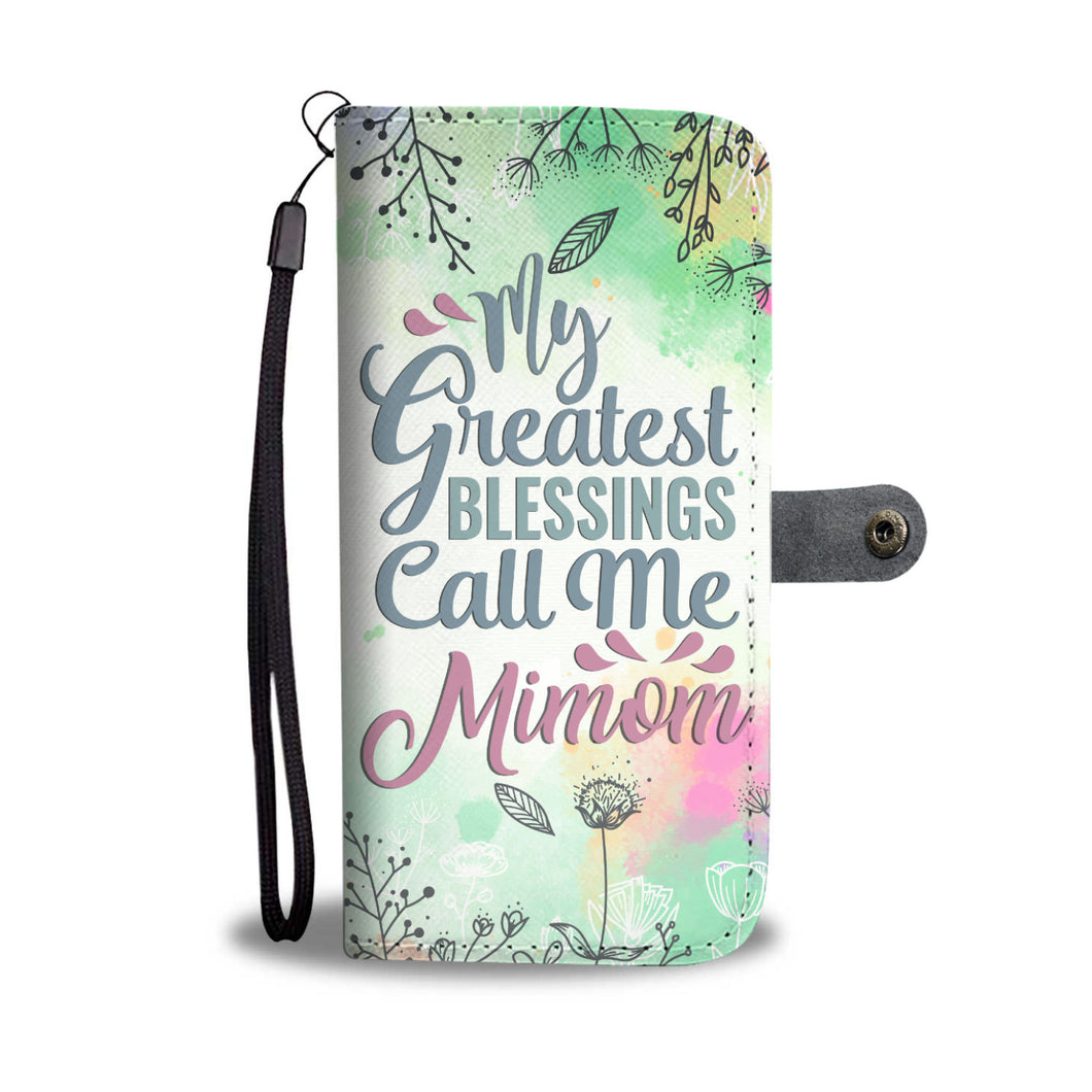 Mimom/Grandmother Wallet Phone Case