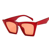 Sharp Oversized Cat Eye Luxury Sunglasses