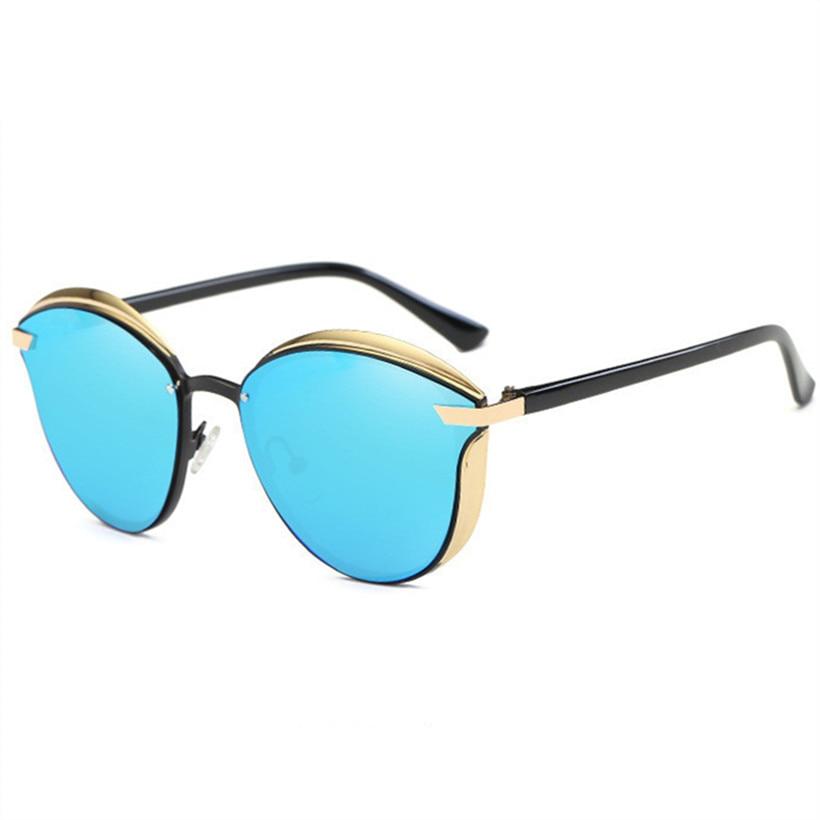 Modern Mirror Cat Eye Sunglasses