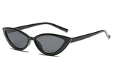 Clear Frame Retro Cat Eye Sunglasses