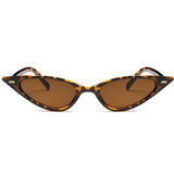 Bold Triangle Vintage Cat Eye Sunglasses