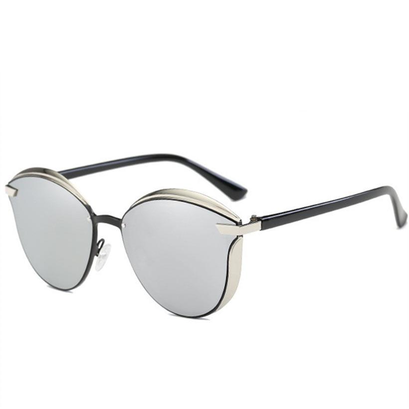 Modern Mirror Cat Eye Sunglasses