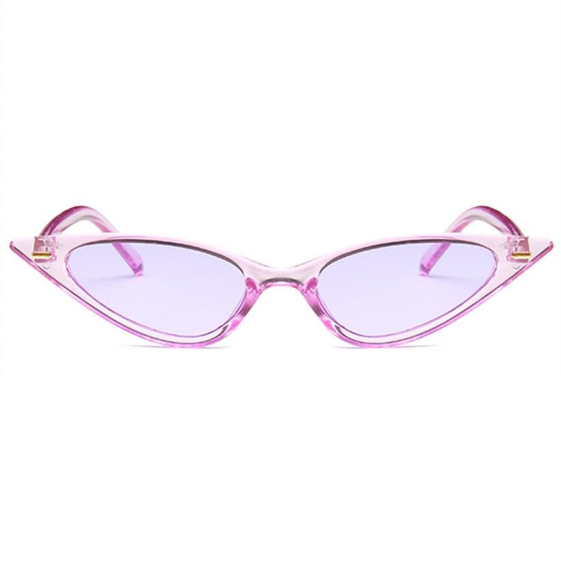 Bold Triangle Vintage Cat Eye Sunglasses