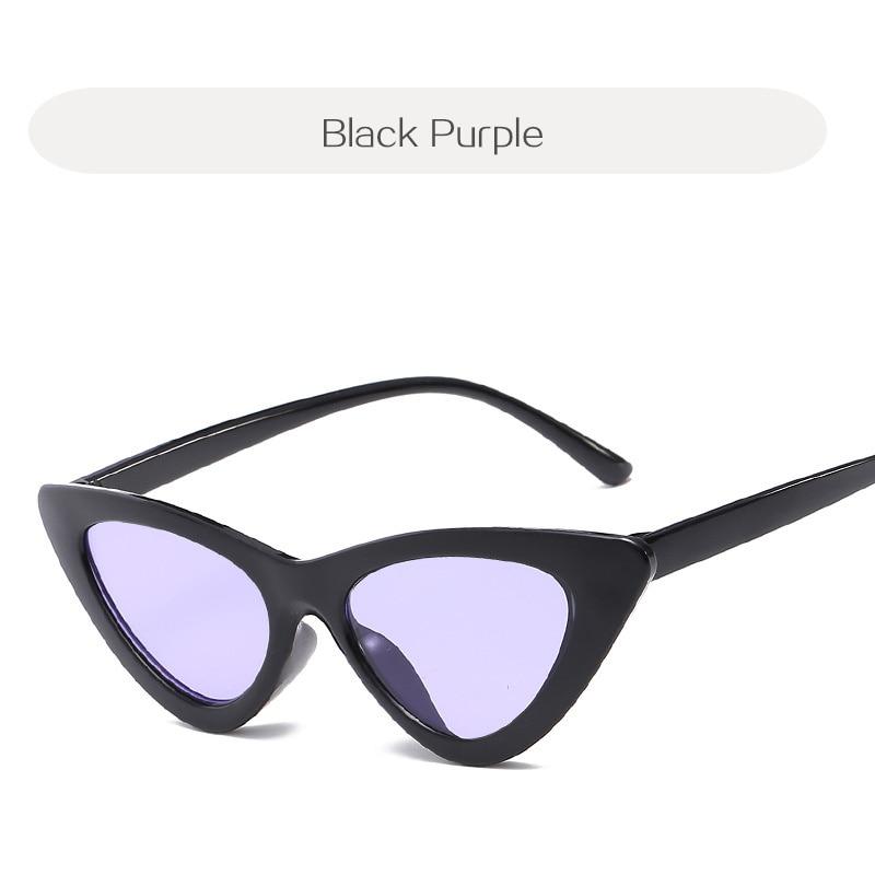 Retro Small Frame Cat Eye Sunglasses