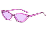 Clear Frame Retro Cat Eye Sunglasses