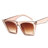 Sharp Oversized Cat Eye Luxury Sunglasses