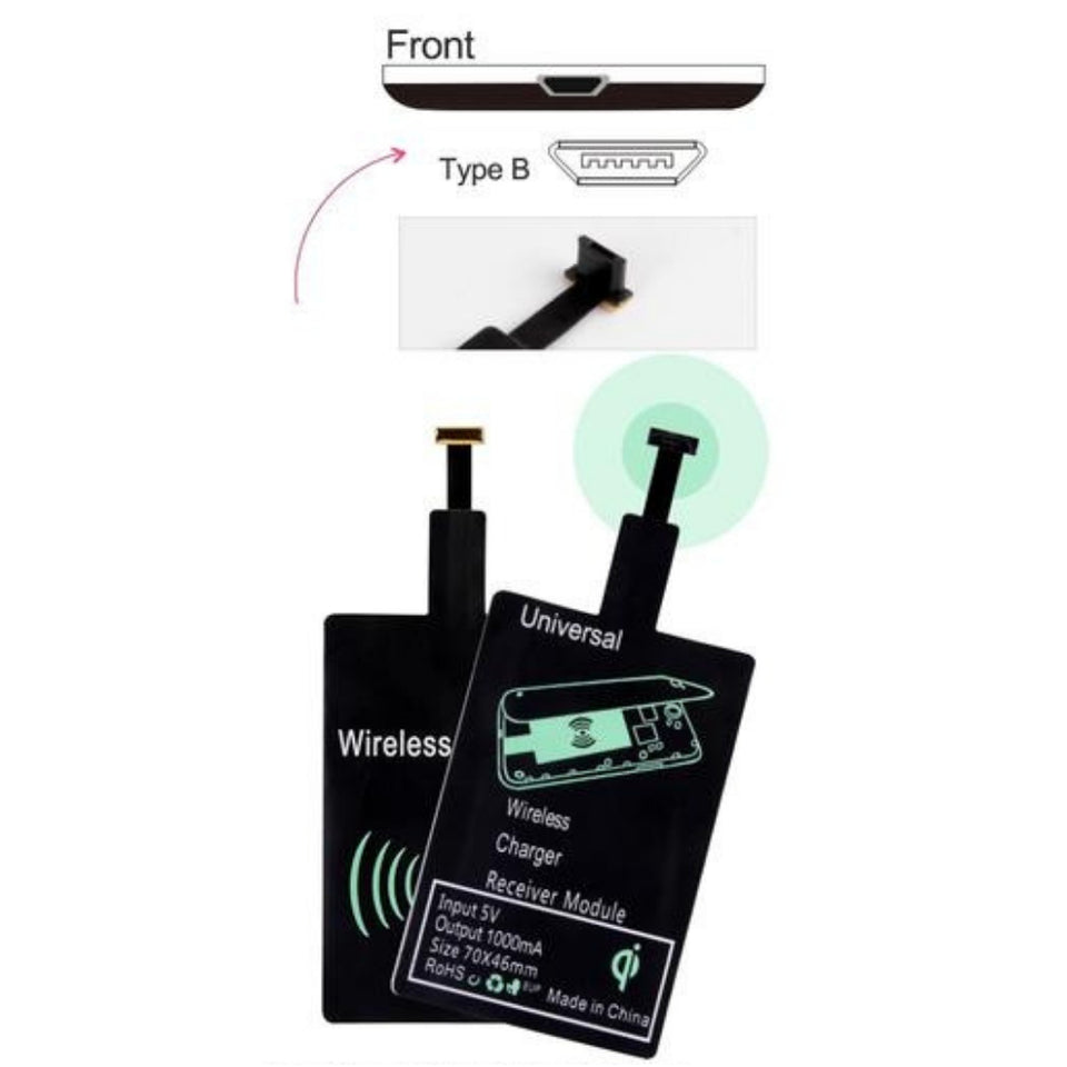 FREE Universal Qi Wireless Charger Receiver