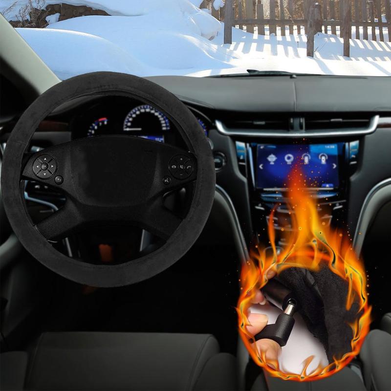 Car Heated Steering Wheel Cover