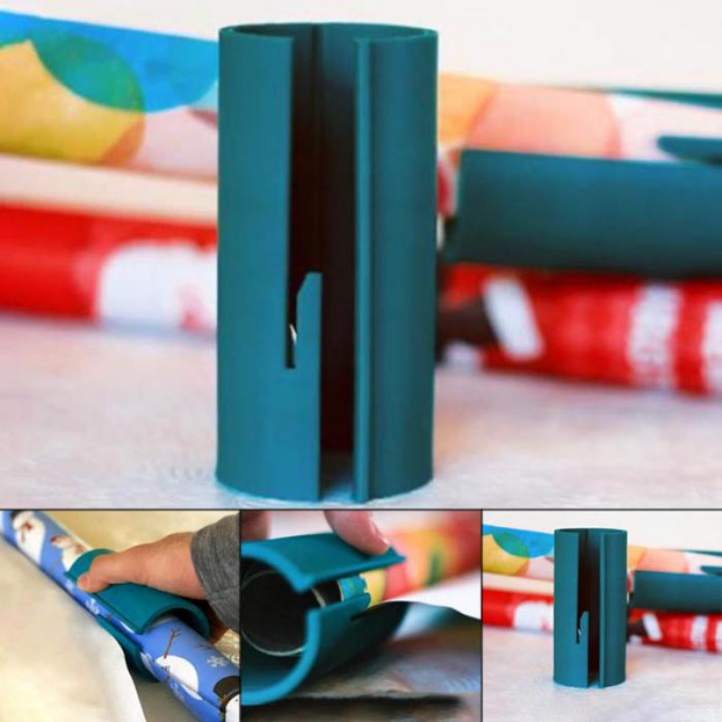 Sliding Wrapping Paper Cutter for Christmas Gifts