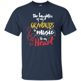 The laughter of my Grandkids is Music to my Heart - T-Shirt