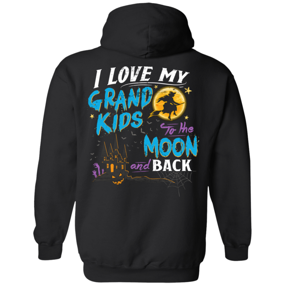 I Love my Grandkids to the Moon and Back Halloween T-Shirt