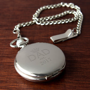 Personalized Father's Day Pocket Watch