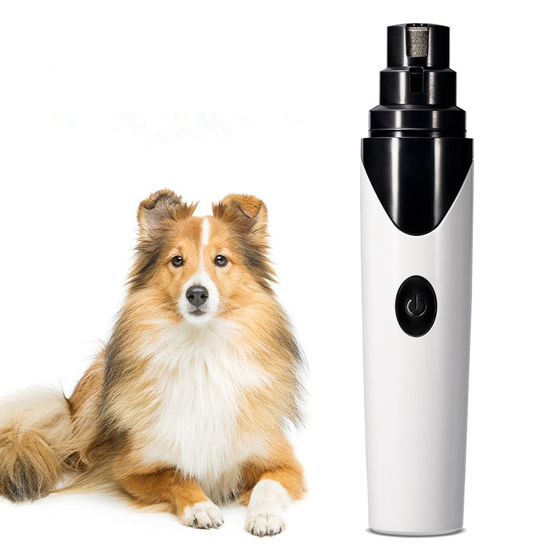 Rechargeable Electric Pet Claw Nail Grinder Pedicure Grooming Tool