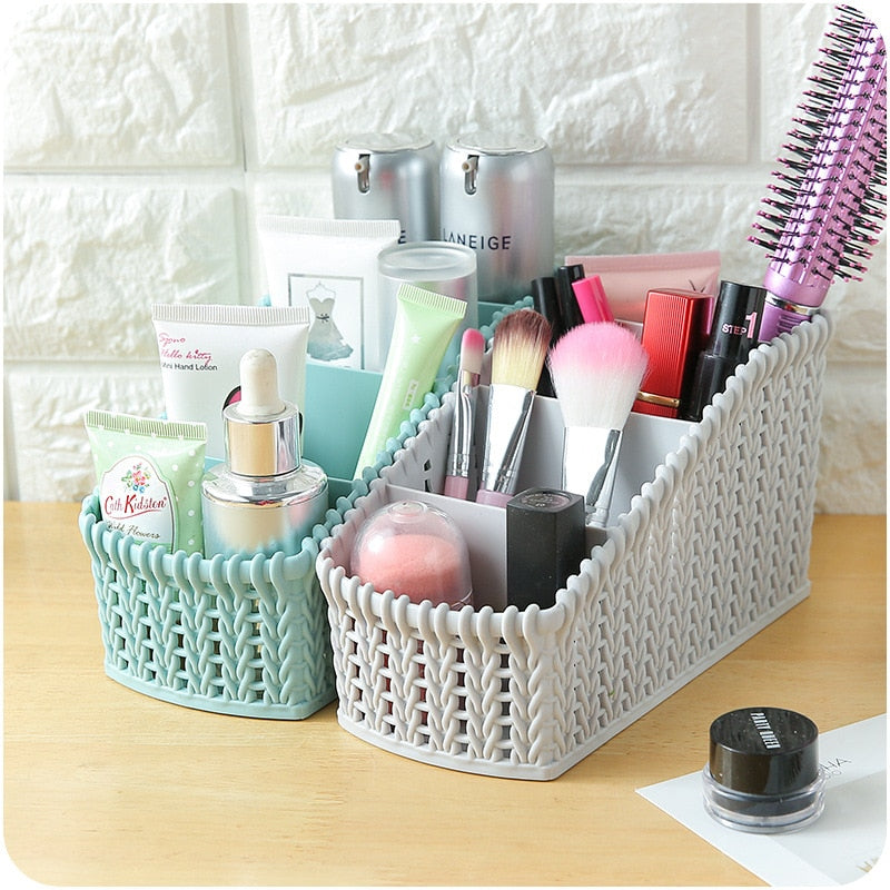 Desktop Storage Box Makeup/ Bathroom Organizer