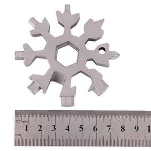 Snowflake 18-in-1 Multitool, Perfect Christmas Gift or Stocking Stuffer
