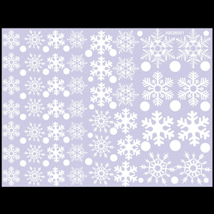 Wall Christmas Snowflakes Decal Stickers