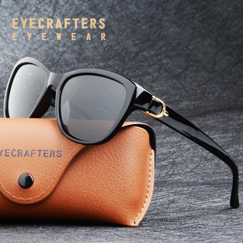 Sophisticated Polarized Cat Eye Sunglasses