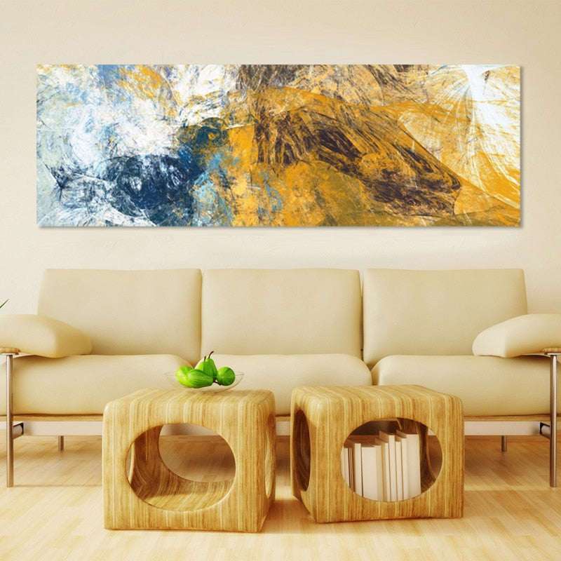 Abstract Canvass Painting (Unframed)