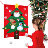 Hanging Toss Game Christmas Tree