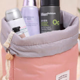 Round shape Travel Cosmetic Organizer Bag