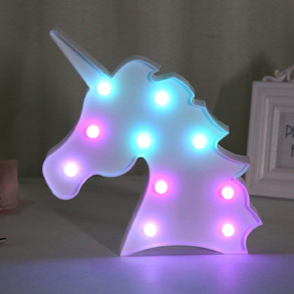 Unicorn LED Party Lamp Wall Decoration