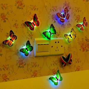 led 7 Colorful Butterfly Lamp