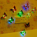 led 7 Colorful Butterfly Lamp