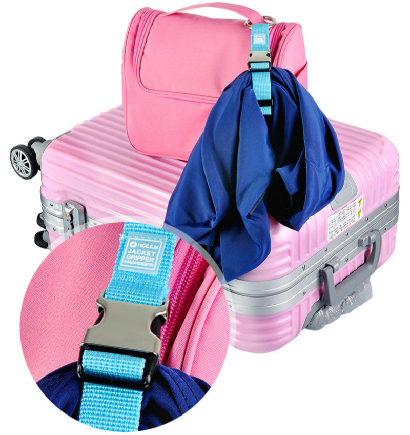 Add-A-Bag Luggage Strap Jacket Gripper, Luggage Straps Baggage Suitcase  Belts Travel Accessories - Make Your Hands Free, Easy to Carry Your Extra