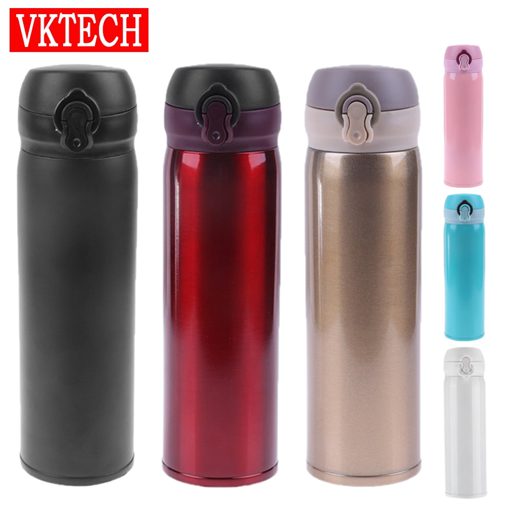 450ml Stainless- Steel Double Wall Travel Thermos