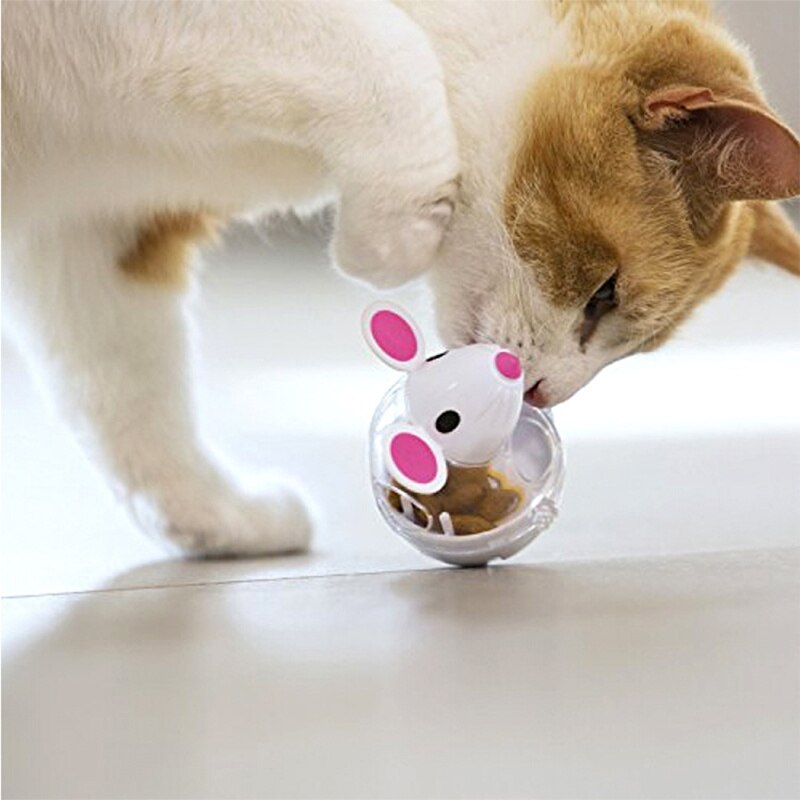 Cute Mouse Interactive Educational Cat Slow Feeder