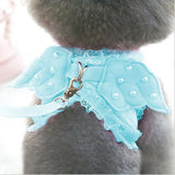 Princess Angel Wing Costume with Dog Leash