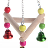 Bird Swing Cage Toy with Bells