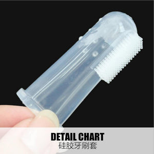 Silicone Dog  Finger Tooth Brush