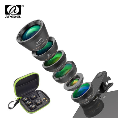 Universal 6 in 1 Phone Camera Lens