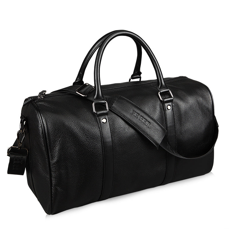 Genuine Leather Travel Duffle Bags for Men
