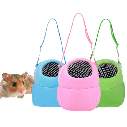 Guinea Pig Hamster Fleece Carrier Bag S/M/L