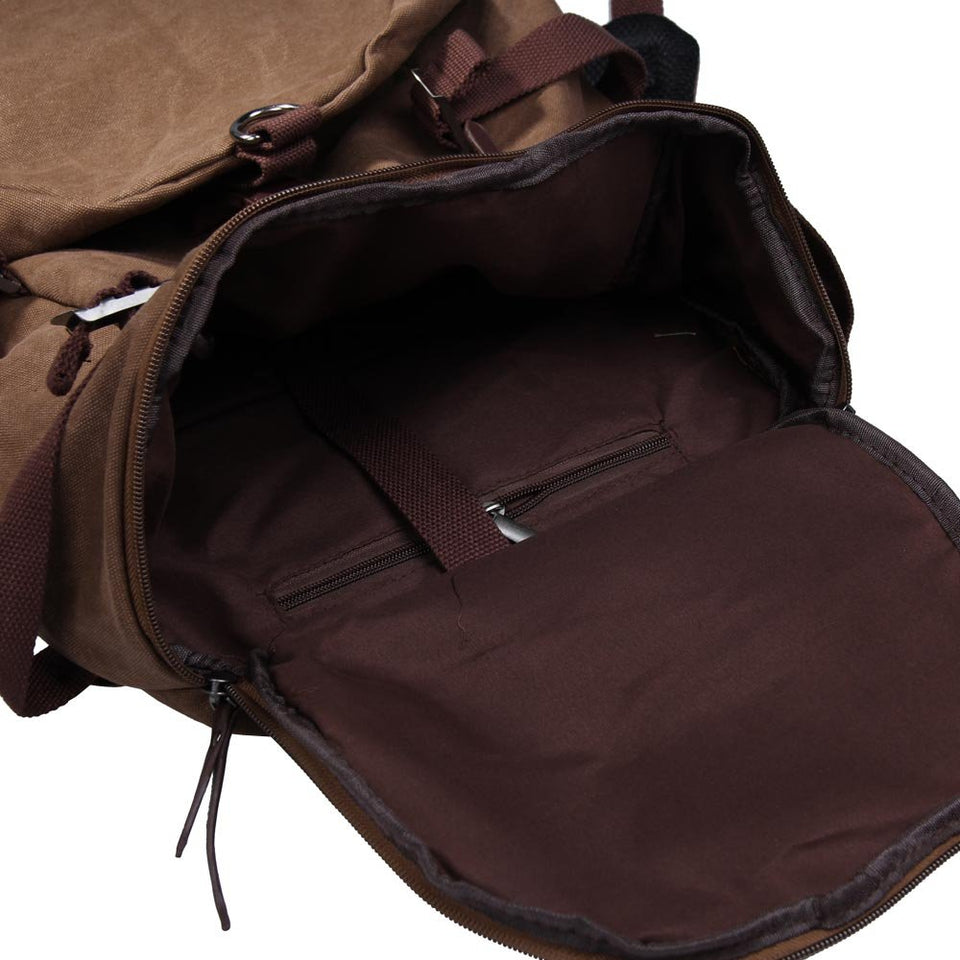 Canvas Rucksack Laptop Duffle Bag