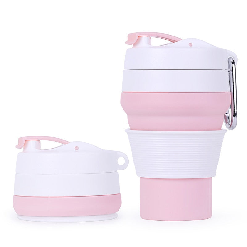 Collapsible Travel Coffee Cups 350ml