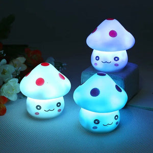 Colorful Mushroom LED Night Light Lamp